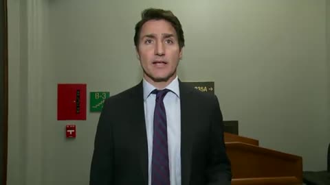 Justin Trudeau blaming Russians