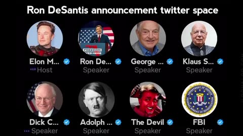 Ron DeSantis Twitter Space - Real President Kicks their butts