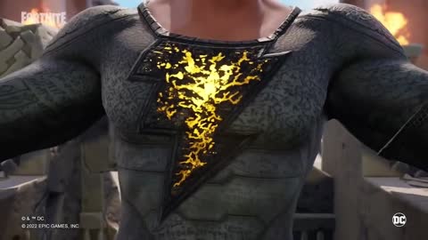 black adam x fortnite trailer! 😱