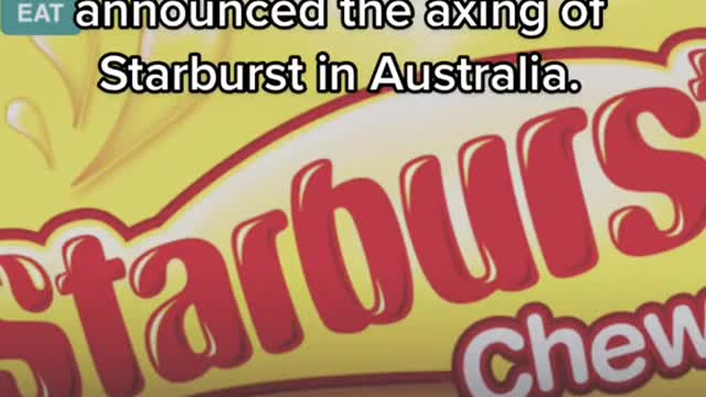 Confectionery giants.com.auMars Wrigley has announced the axing of Starburst in Australia.