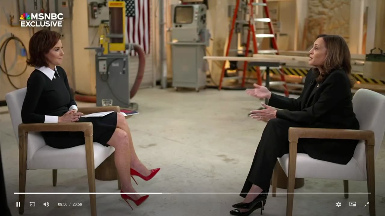 Kamala's first "solo" interview of 2024 went exactly as expected...