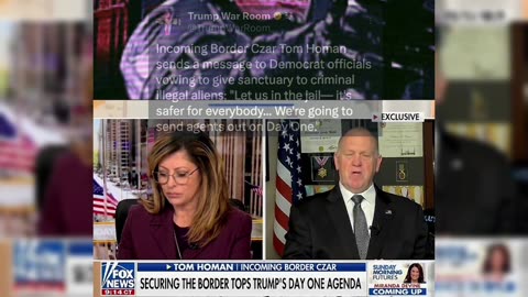 Alpha Sigma Border Czar Tom Homan sends a message to Democratic officials