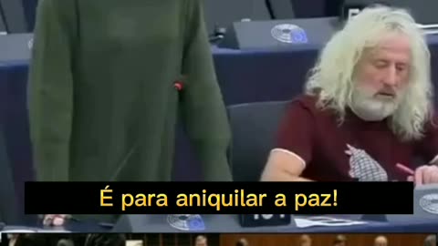 🔥Clare Daly, Eurodeputada: DEMONSTRA COMO PARLAMENTO EUROPEU É SÓ HIPOCRISIA 🔥