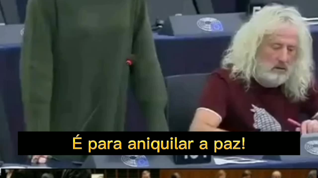 🔥Clare Daly, Eurodeputada: DEMONSTRA COMO PARLAMENTO EUROPEU É SÓ HIPOCRISIA 🔥