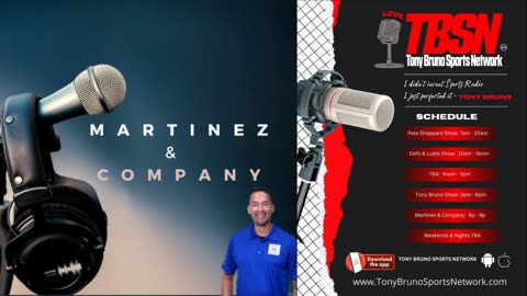 Martinez & Company on TBSN Tuesday Feb 20, 2024