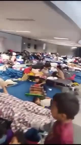 Chicago’s O’Hare Airport is now being used as a migrant shelter