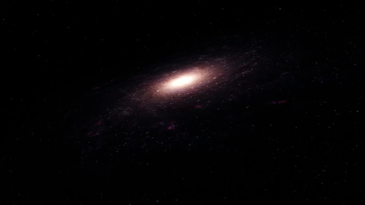 Digital Animation of the milky way