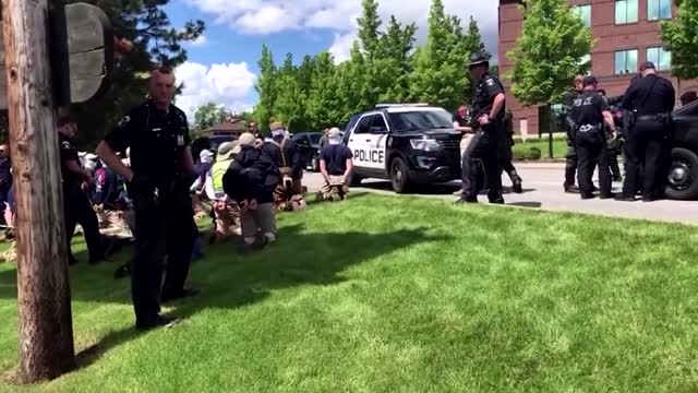 White nationalists bailed out of Idaho jail