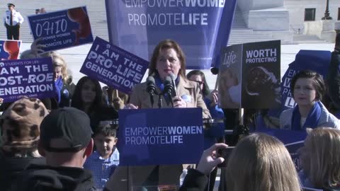 MArjorie Dannenfelser speaks at the Empower Women Promote Life Rally | December 1, 2021