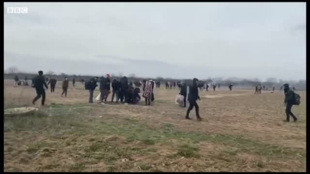 BBC News "Clashes on the Turkey/Greece border"