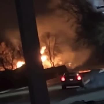 Train derailment in Mn