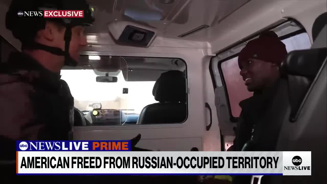 Exclusive ABC News video shows American freed from Russia ABCNL