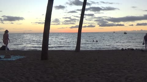 Puako, HI — Anaeho'omalu Bay - Waikoloa Beach - Sunset