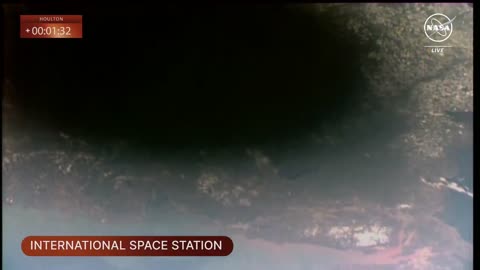 International Space Station: Solar Eclipse From Space