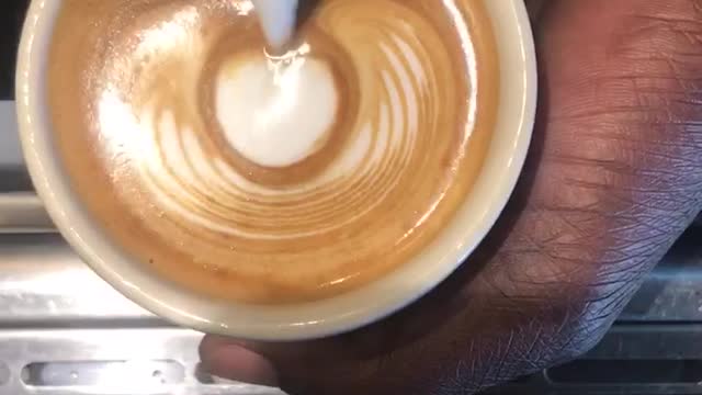 Latte art by Barista Wanted in Capetown