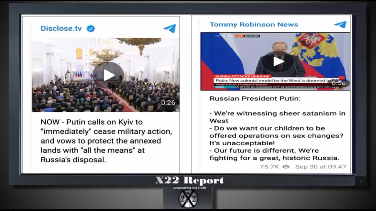 extract episode 2888b x22 report re Ukraine update and Q posts