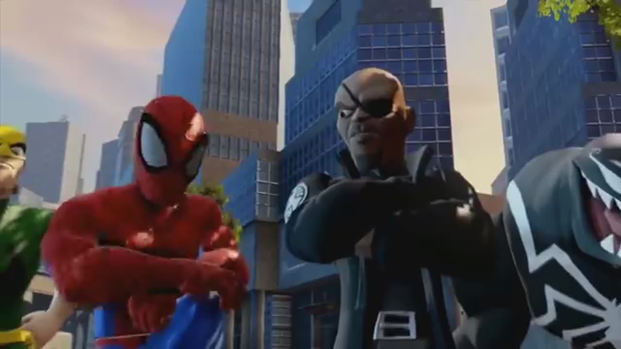 Spiderman's Avengers movie for kids