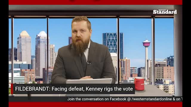 FILDEBRANDT: Facing defeat, Kenney rigs the vote