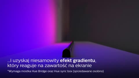 Philips Hue Tuba LED Play - Zgraj ?wiat?o z filmem, gr? i muzyk?