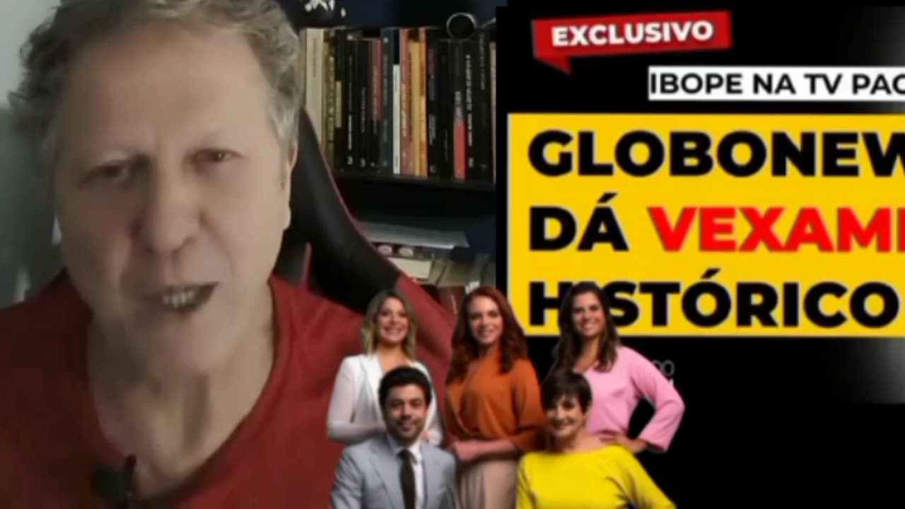 Quem diria a Globo derretendo por culpa de suas más escolhas.