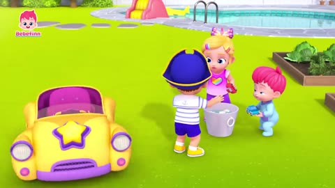 🚌 Bebefinn Bus Play and Song _ Baby Car _ Nursery Rhymes Compilation for Kids