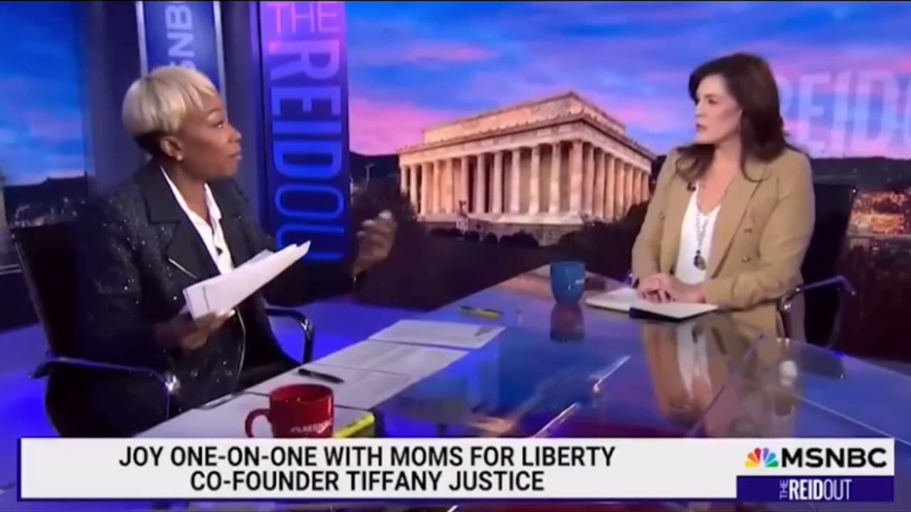 Tiffany Justice steamrolls Joy Reid's defense of hyper sexualized content in school libraries.