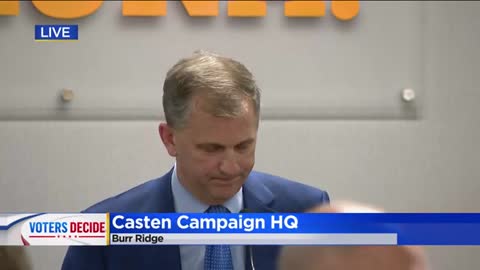 Emotional U.S. Rep. Sean Casten remembers late daughter as he awaits results in tight race