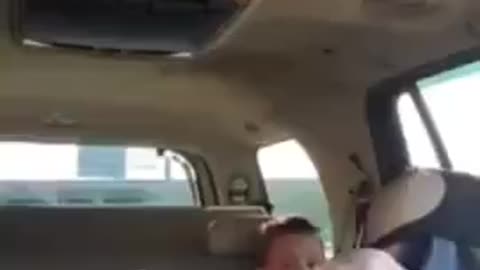 SEIZURE WHILE DRIVING. SHE GOT THE JAB