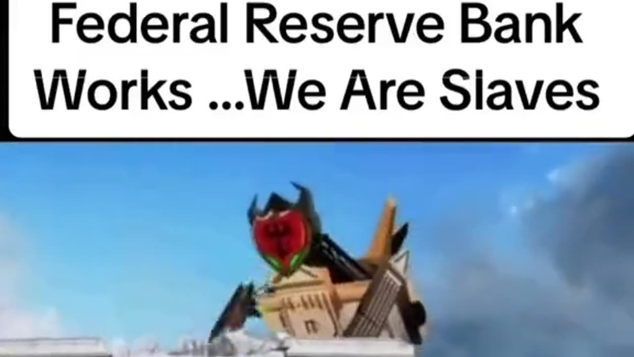 ACCURATELY explains how the federal reserve works....WE HAVE BEEN SLAVES‼️‼️