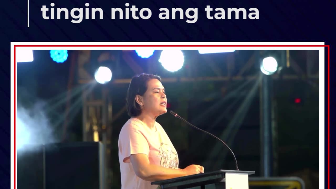 France Castro, walang karapatang punahin si Vp Sara kung ano ang sa tingin nito na tama