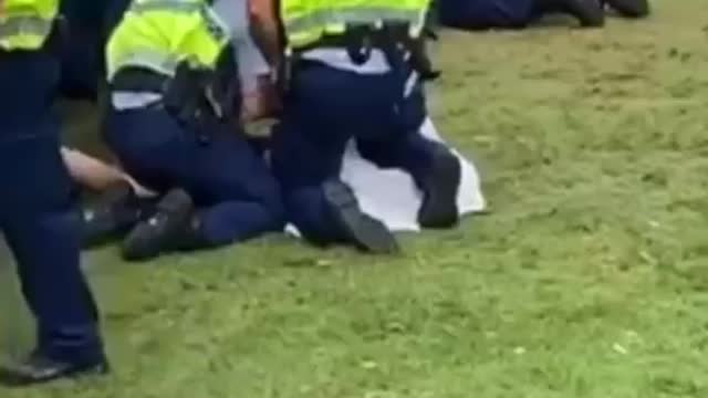 NZ Police vs Peaceful Protesters