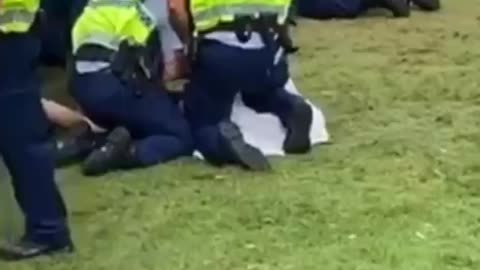 NZ Police vs Peaceful Protesters