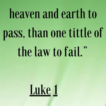 Jesus Said “And it is easier for heaven and earth to pass, than one tittle of the law to fail.”