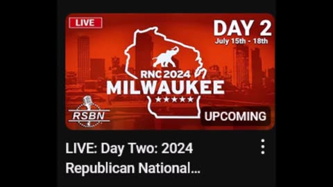 LIVE: Day Two: 2024 Republican National Convention in Milwaukee, Wisconsin