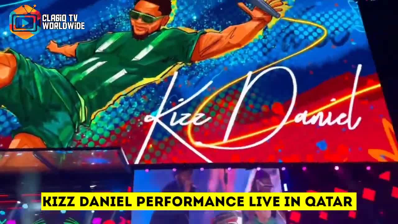 Kizz Daniel Performance Live In Qatar 2022 Fifa World Cup