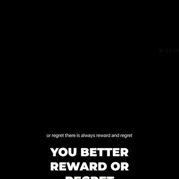 Reward or Regret: Finding Hope in Life's Hardships