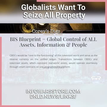 INFOWARS Reese Report: The Bank Of International Settlements Wants To Seize All Property - 7/19/23