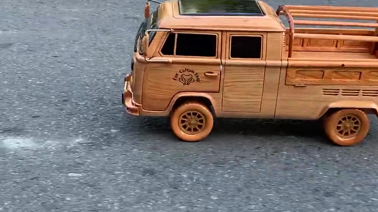 #Woodcarving#volkswagen #1976 Volkswagen Type 2 #Woodworking #shorts