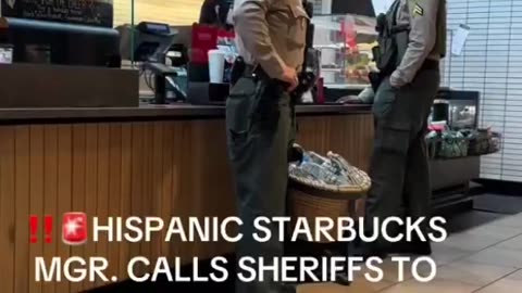 The manager of a West Hollywood Starbucks refused to serve and called the
