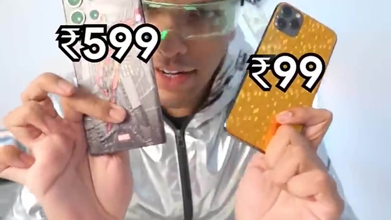 99₹ vs 599₹ mobile skin