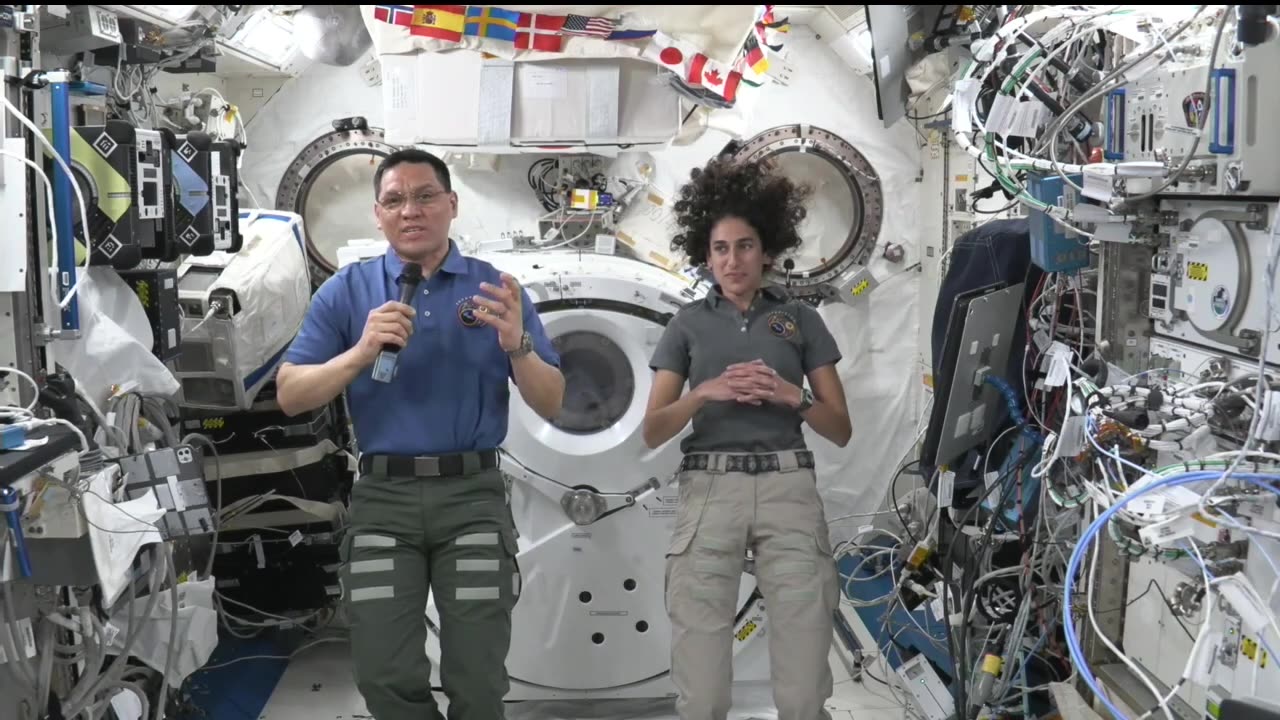 Space Station Crew Answers South Texas Astronomical Society Student Questions - Sept. 6, 2023