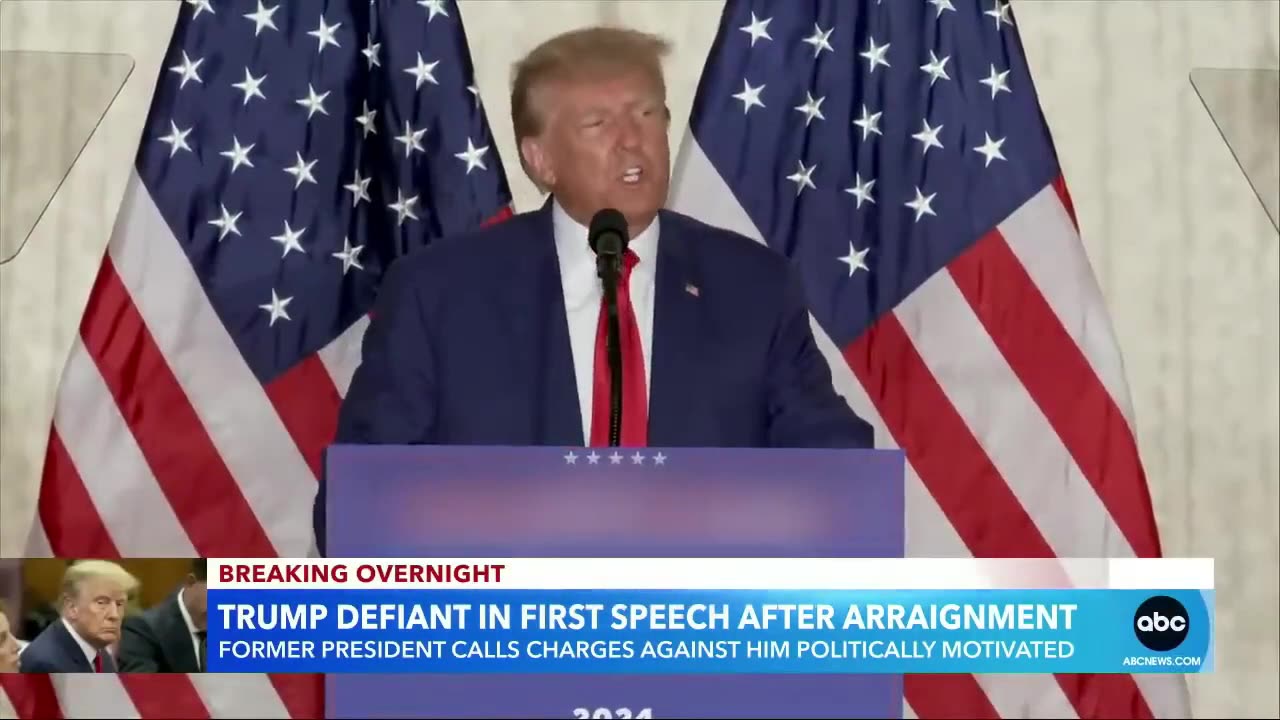 ABC Claims To Be Unbiased News, But They Blurred Out "TEXT TRUMP TO 88022" [VIDEO]