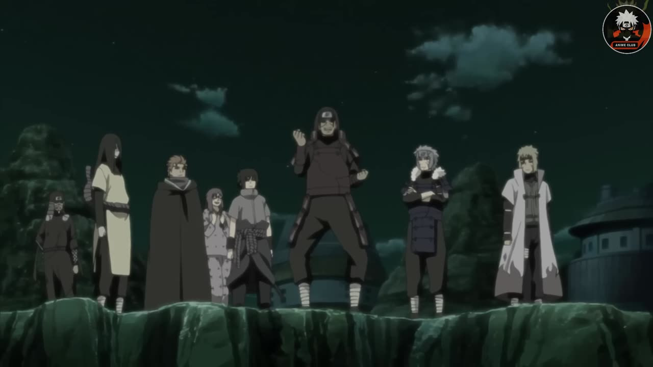 Orochimaru summons four Hokages to know truth about Itachi Uchiha [ENG] 1080p