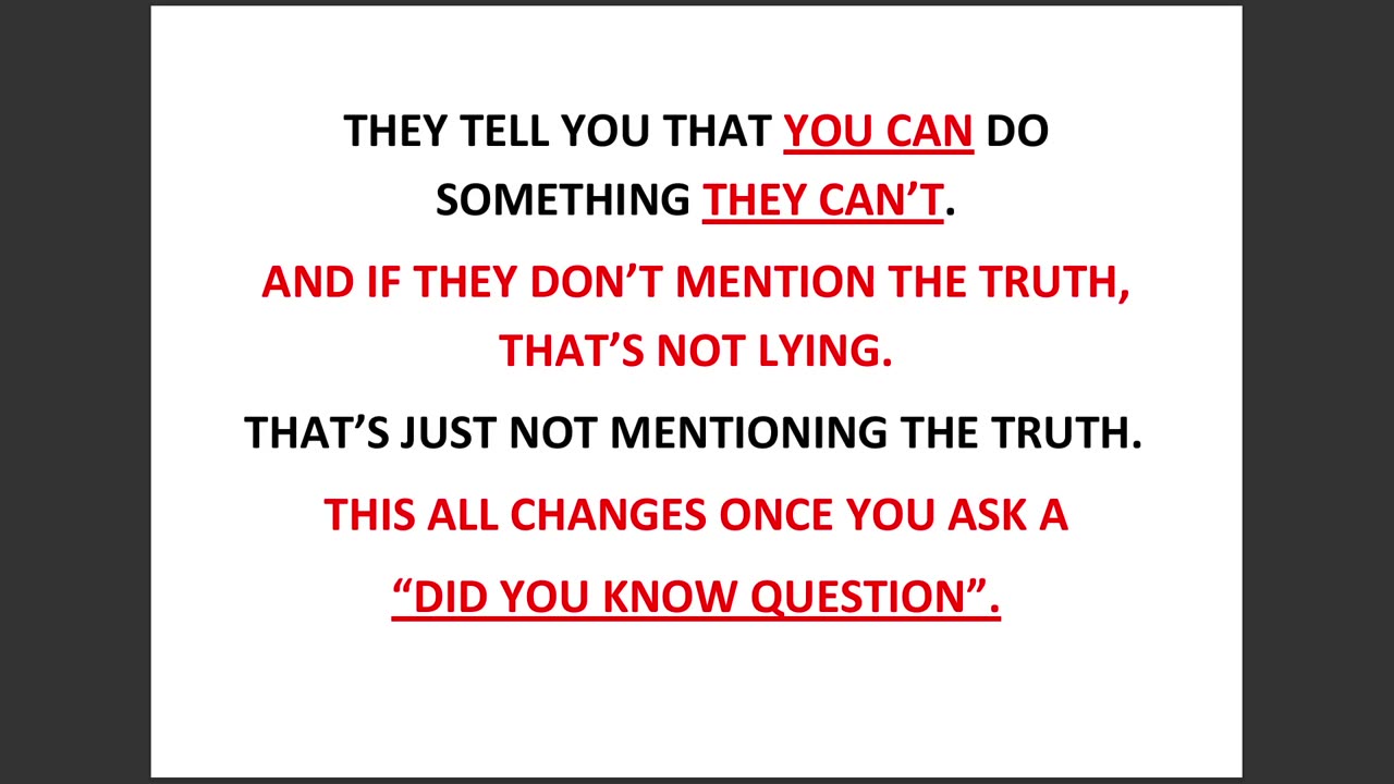 THIS ONES ABOUT WHAT THEY CAN'T DO.