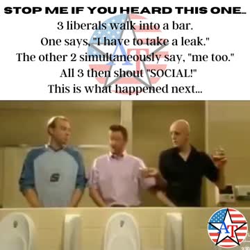 3 Liberals Walk into a Bar