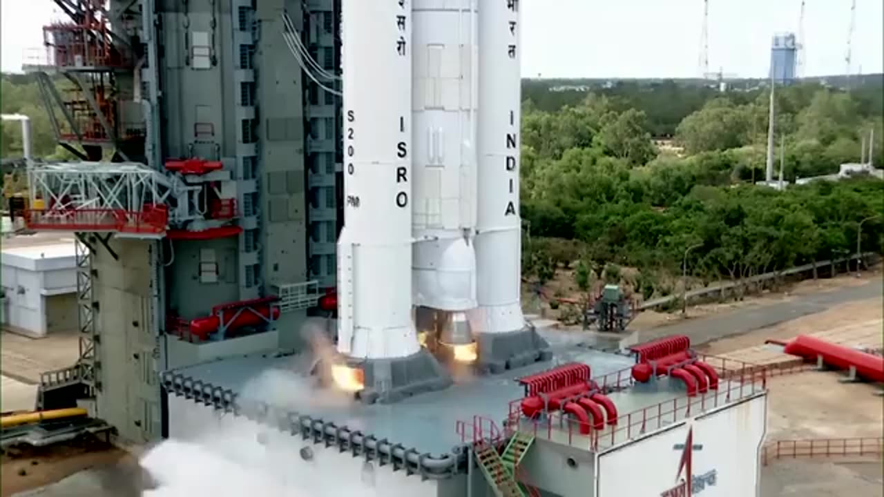 India success launches rocket for moon Mission