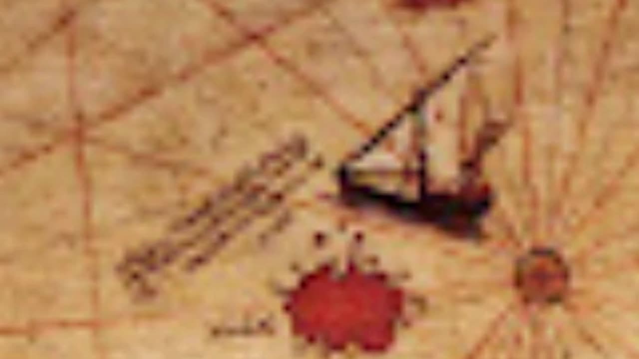 The Piri Reis Map: The Map That Shows Antarctica Before It Was Discovered | #shorts