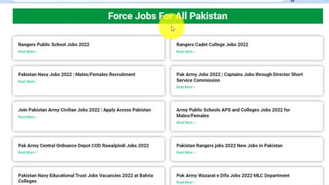 Federal Govt Jobs 2022 - Govt Jobs in Pakistan - Govt Jobs for All Over Pakistan