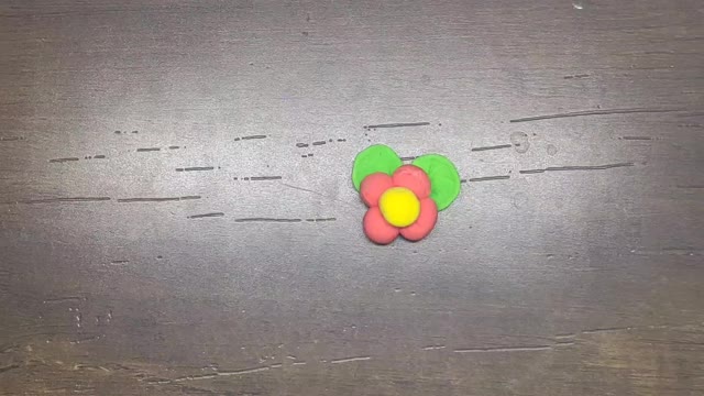 HOW TO MAKE CUTE FLOWER USING CLAY..