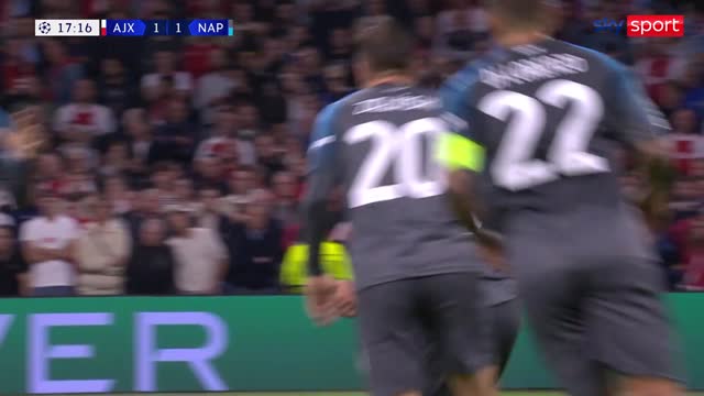 Ajax 1 Napoli 6